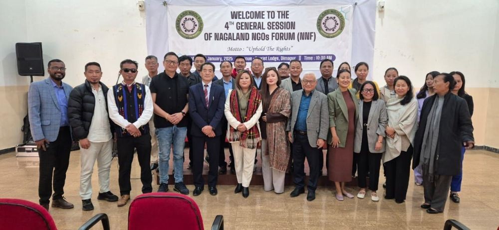 Officials and members of NNF during general session on January 24.